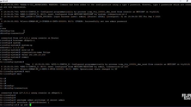 CSR1000V BOOTSTRAP CONFIGURATION - SD-WAN VIPTELA смотреть онлайн