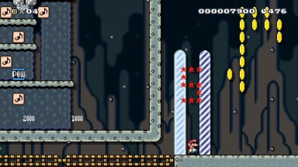 Super Mario Maker TOP 11 FAMOUS MUSIC LEVELS (Wii U)