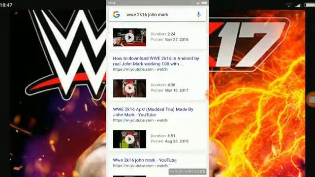 🔴WWE 2k16 80 MB / 2K17 mod 80 MB real смотреть онлайн