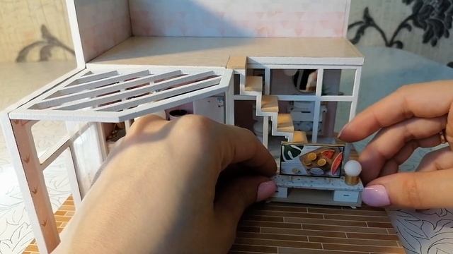 Сборка румбокса М2001 Ванильное небо Mini house DIY ? смотреть онлайн