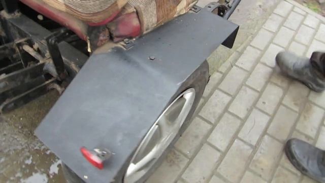 Подъемное устройство к адаптеру мотоблока. смотреть онлайн