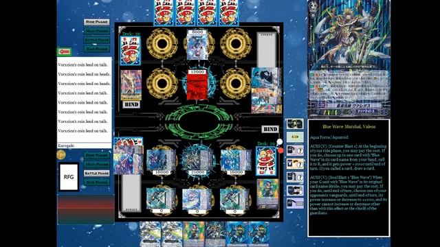 Cardfight Vanguard Area Oracle Think Tank VS Aqua Force смотреть онлайн
