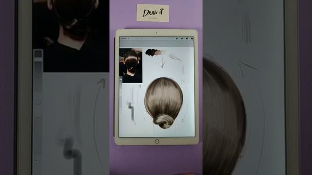 Прямой эфир: Рисуем волосы в Procreate. смотреть онлайн