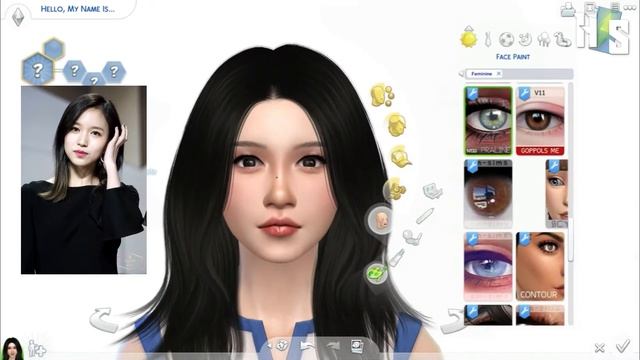 TWICE MINA (名井南) + CC List & Download | Celeb CAS | The Sims 4 смотреть онлайн