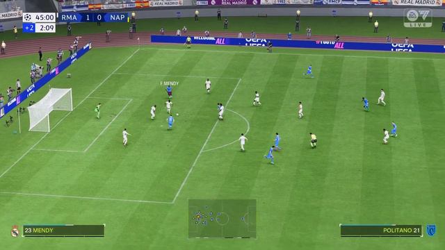 FC24 Real Madrid vs Napoli | Stadion Olympik | UEFA Champions League 23/24 смотреть онлайн