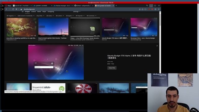 Install and customize LightDM on Arch Linux смотреть онлайн