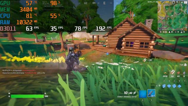 Ryzen 5 5500 & RX 6500XT - FORTNITE (directx11 [medium settings] ) смотреть онлайн