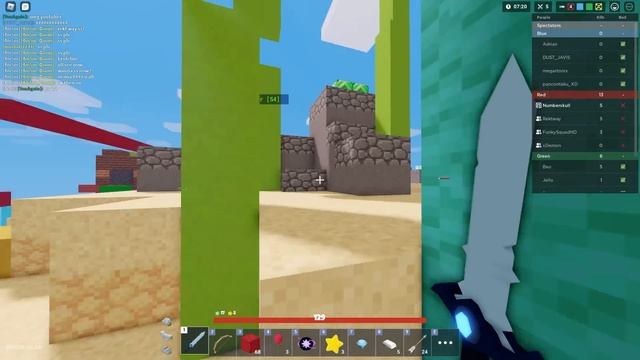 This Squad Gave Us INFINITE Health and Damage... (Roblox Bedwars) смотреть онлайн
