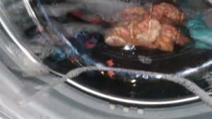 LG F12b8wds7: Шерсть 40° 800 об/мин (начало и процесс стирки)