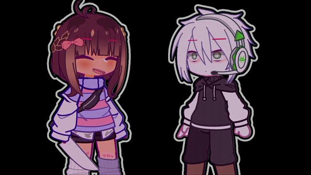 YOU DID//Undertale//frisk and player//gacha//by: Haizakura// смотреть онлайн