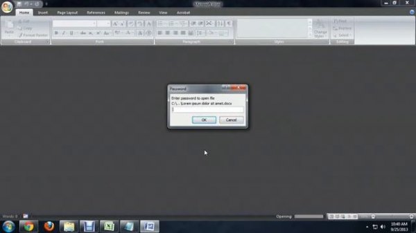 How to Take Security Settings Off Microsoft Word : Microsoft Word Basics