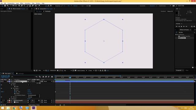Apple animation After Effects tutorial смотреть онлайн