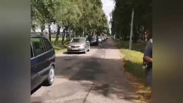 Автопробег в честь дня ВДВ 2020. Полоцк-Новополоцк. смотреть онлайн
