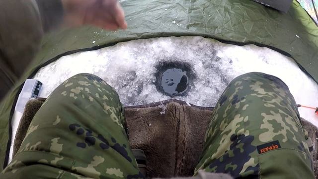 Зимняя рыбалка 2 часть.Мотобуксировщик в деле. смотреть онлайн