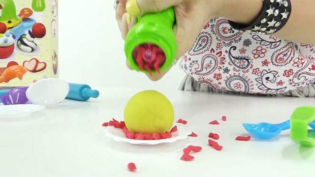 Развивающие мультики. Пластилин. Лепим сладости. Видео для детей. смотреть онлайн