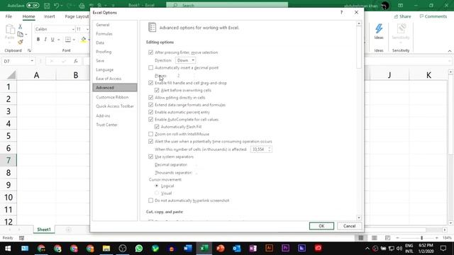 ENTER DABANAY KE BAAD CURSOR APNI MARZI KI DIRECTION PER KESE LE JASAKTE HAIN| MS OFFICE 2019 | смотреть онлайн