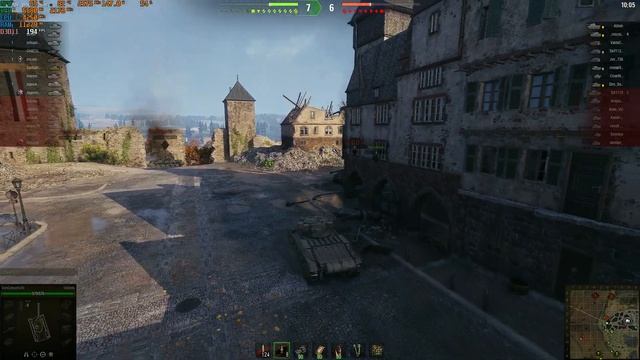 World of Tanks Siegfried Line gameplay and test#2 ( Rx 6650 xt, ryzen 5 5500,2x8gb DDR4 3600mhz ram смотреть онлайн