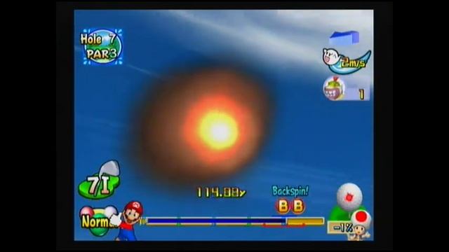 Mario Golf Toadstool Tour Hole-in-one with all characters смотреть онлайн