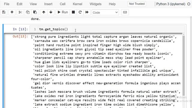 NLP -Python | TOPIC MODELING | LATENT DIRICHLET ALLOCATION (LDA) смотреть онлайн