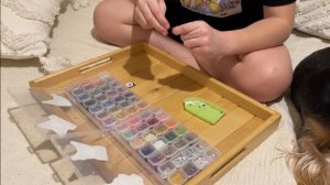 Плету скелет из бисера