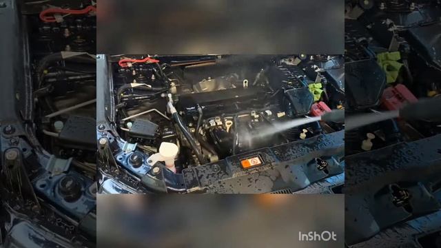 Химчистка подкапотки Outlender