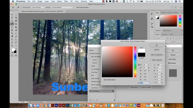Photoshop: Creating White Drop Shadows смотреть онлайн