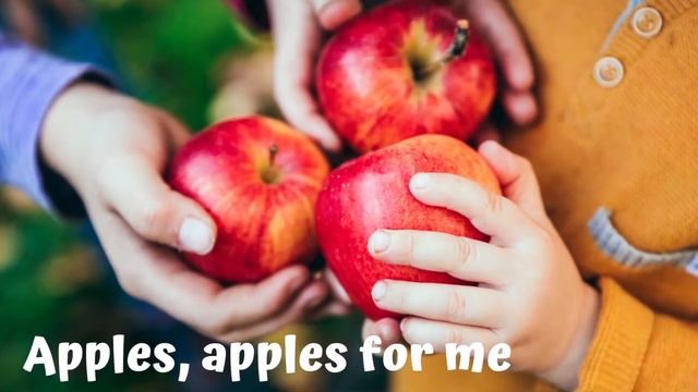 Apple Picking Song for kids - Apples, Apples! смотреть онлайн