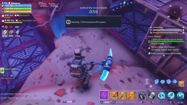 Fortnite_Canney Valley ssd 6, helping a friend. Most build his own. Good builds. смотреть онлайн