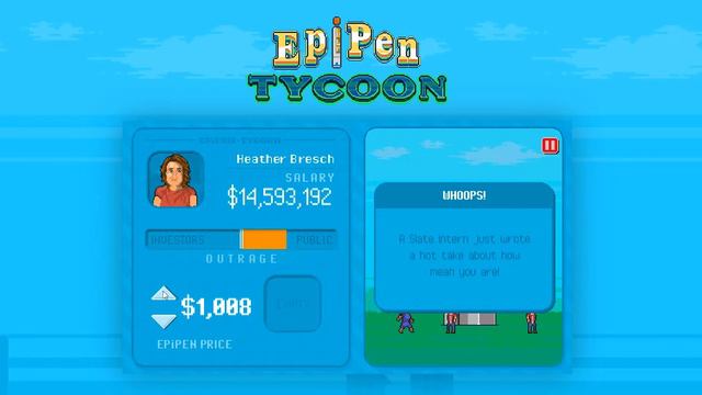 Epipen Tycoon - Mylan Price Hike Political Game (Chupacabra First Looks) смотреть онлайн
