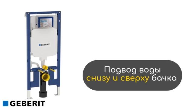 ИНСТАЛЛЯЦИЯ GEBERIT DUOFIX (111.796.00.1) смотреть онлайн