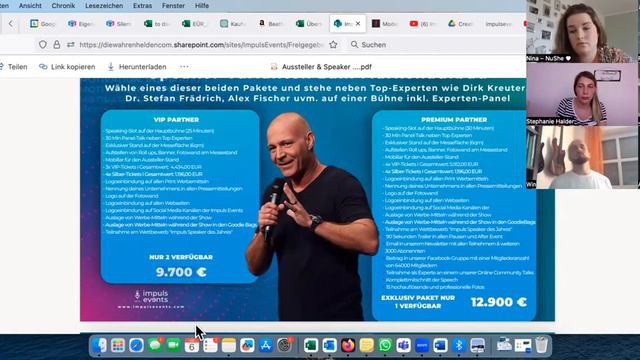 Verdienstmöglichkeiten Impuls Events 2023 смотреть онлайн