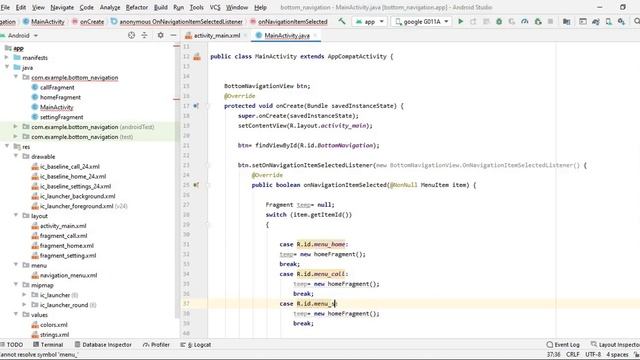 Bottom Navigation View (Java Code) part 3 |Bottom Navigation tutorial in Urdu смотреть онлайн
