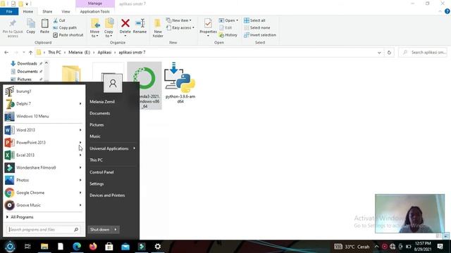 penginstalan aplikasi python, anaconda dan pendukungnya jupiter notebook, dan matlab2016 смотреть онлайн