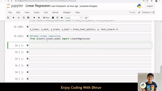 Python Tutorial for Beginners|Machine Learning with Python|Linear Regression with python смотреть онлайн