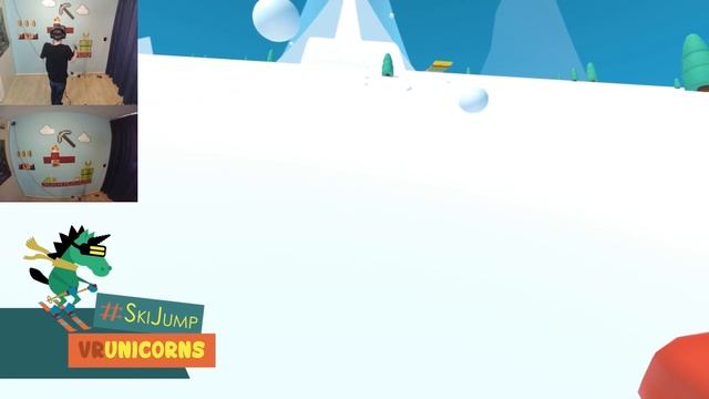 MOST DANGEROUS VR SKIING GAME EVER! | #SkiJump (HTC Vive Gameplay) смотреть онлайн