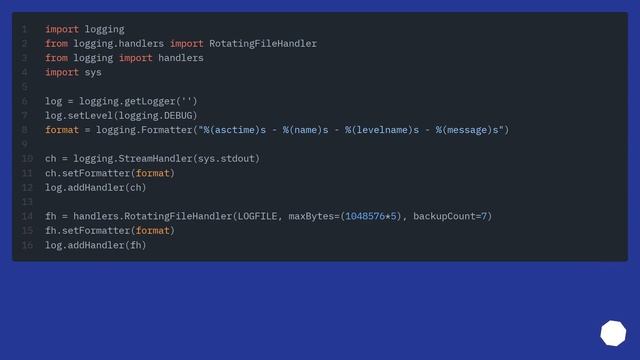 logger configuration to log to file and print to stdout смотреть онлайн