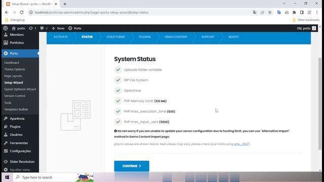 Como instalar o Tema Porto no WordPress e importar demo - 2022 смотреть онлайн