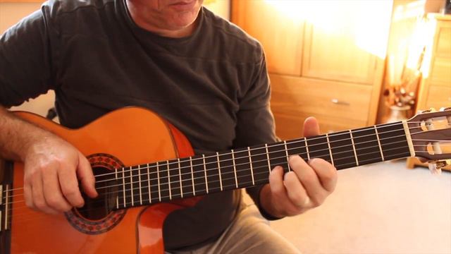 SONG FROM A SECRET GARDEN: Live Performance with Backing Track for Spanish Guitar. смотреть онлайн