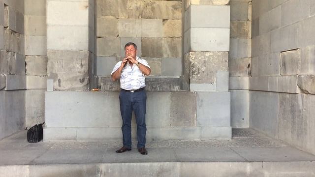 Армения. Ереван. Дудук в храме I века -Гарни (август 2016). смотреть онлайн