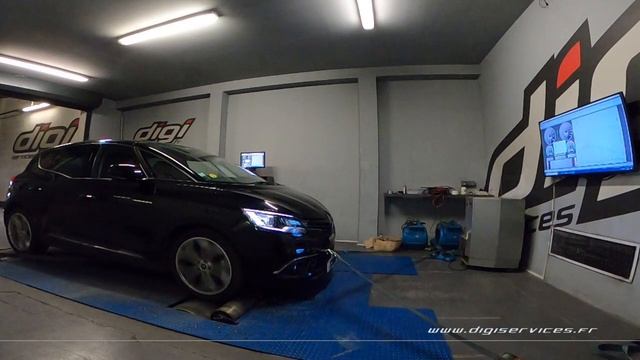 Renault Scenic 1.7 DCI 120cv AUTO Reprogrammation Moteur @ 160cv Digiservices Paris 77 Dyno смотреть онлайн