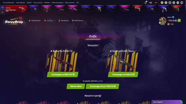 FORCEDROP 23.000TL EVANTER YAPTIK! EFSANE CSGO KASA AÇILIMI %40 BONUS PROMO CODE смотреть онлайн