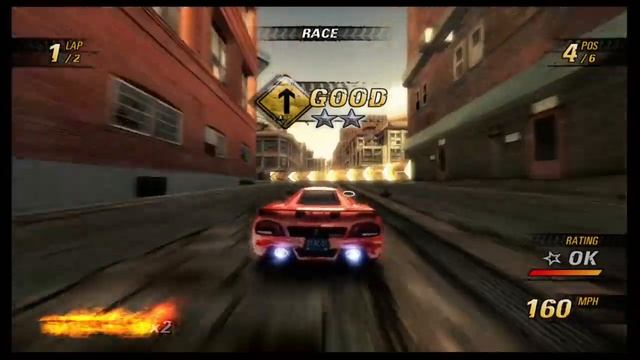 Burnout Revenge on XBOX 360 смотреть онлайн