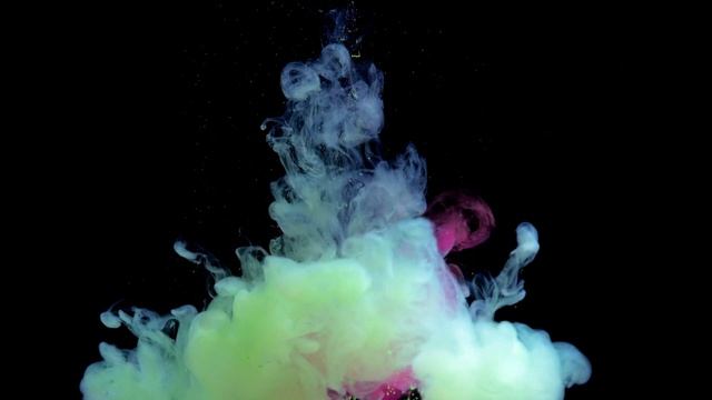 Краски в воде, Слоу мо! | Видео 4К от которого невозможно оторваться! | Ink in water, Slow motion смотреть онлайн