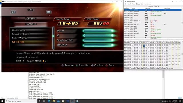 RPCS3:PS3 Emulator Dragon Ball Z Raging Blast 2 (Tutorial Cheat Engine#1) смотреть онлайн
