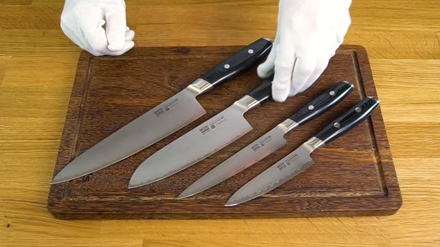 Обзор японских кухонных ножей Yaxell Mon смотреть онлайн