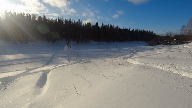 Snowbike Gas Gas 450 + Yeti смотреть онлайн