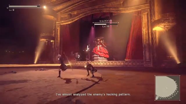 Nier Automata Opera singer Boss fight PS4 смотреть онлайн
