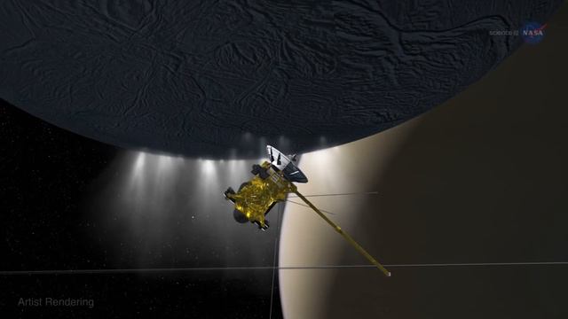 Close Encounter with Enceladus - Cassini Huygens - Science at NASA смотреть онлайн