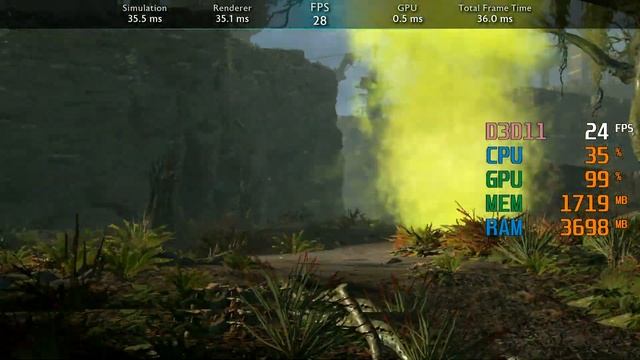 Radeon Vega 3 Graphics -- AMD Athlon 200GE -- Middle Earth Shadow of War Benchmark смотреть онлайн