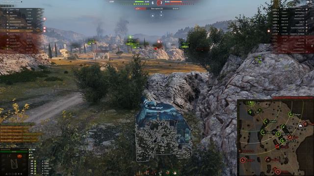 Conqueror Gun Carriage 6.6K Damage Arty World of Tanks,WoT tank battle смотреть онлайн